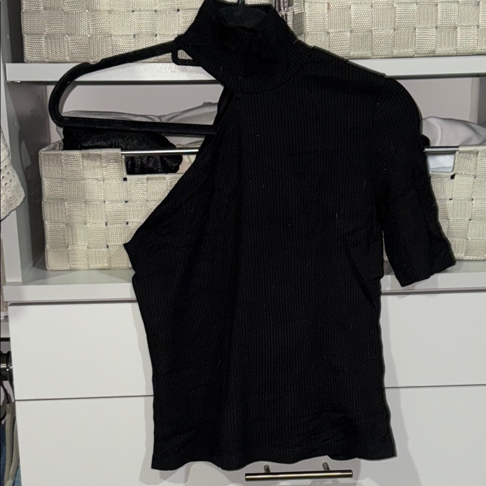 Elegant Black Women's Top